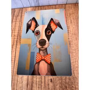 Chihuahua Dog Metal Sign Dog Lover Gift Decor Gift Idea Rescue Hound Dog NEW!